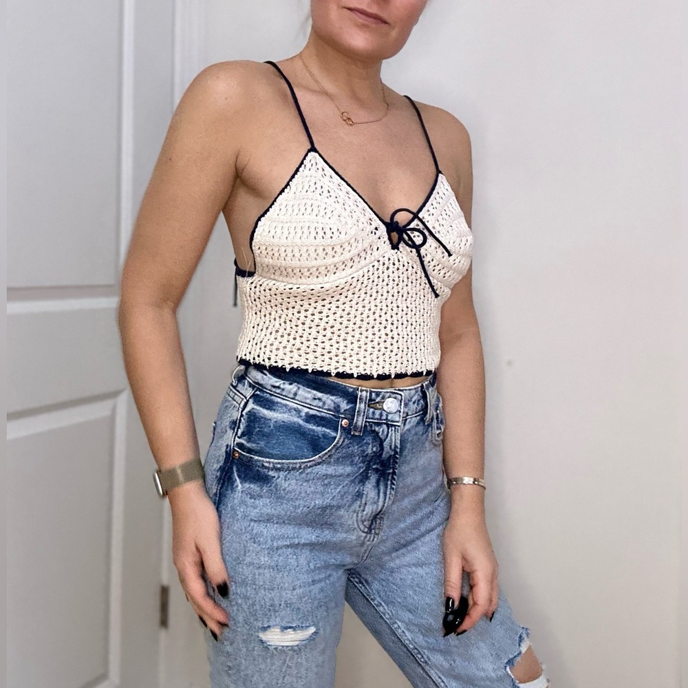 Crochet Knit Summer Beach Top